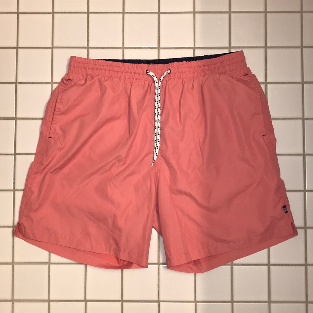 Forever 21 Men Pink Swim Shorts